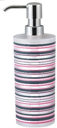Listrado Deep 13-451298 Round Large Dispenser com selo, fumaça x rosa