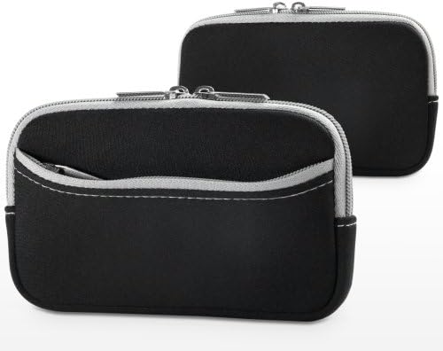 Caixa de ondas de caixa compatível com Sony Xperia Z2 - SoftSuit com bolso, bolsa macia neoprene capa de capa com zíper