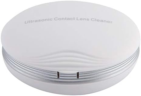 FDIT Ultrassonic Contact Lens Cleaner Washer Limpador Ultrassônico para Lens de Contato Mini Auto Ultrassônico Lente de Lente de Clear