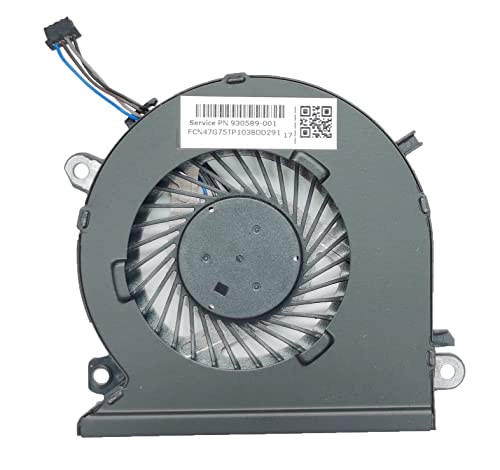 Ventilador de resfriamento da CPU para HP 15-CB, comitível 926875-001 926876-001 930589-001 930615-001,