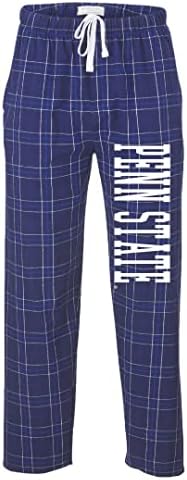BOXERCRATCH MEN's NCAA School Graphic Harley Flannel Pant