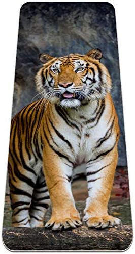 Siebzeh tigre animal premium grosso de yoga mat para a saúde de borracha e fitness não deslizamento para todos os tipos de yoga e pilates
