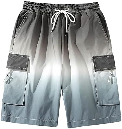Shorts de grife para homens, shorts de carga de cordão casual masculino calças de corte de moda esgotada casual