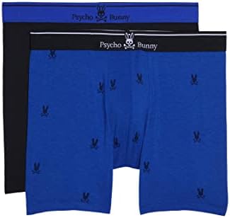 Psycho Bunny Mens 2-Pack Knit Boxer Briefs