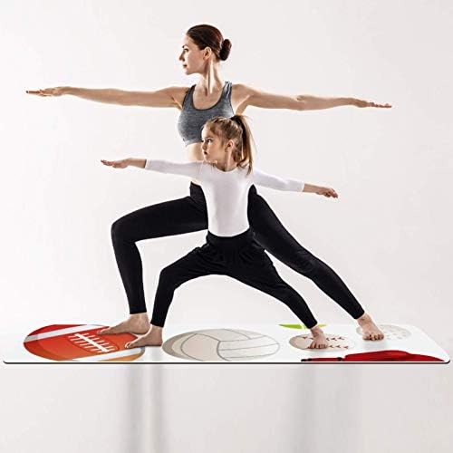 Elementos de esportes esportivos unaicey espessos exercícios e fitness 1/4 de tapete de ioga para yoga pilates e exercício