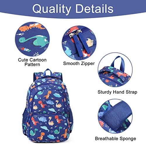 Mochila Cluci Kids para meninos e garotas bookbags Backpack pré -escolar Cobertão de creche da bolsa da bolsa do jardim de infância elementar do jardim de infância leve à prova d'água