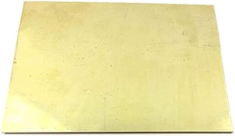 Placa de latão Kekeyang Folha de cobre pura papel h62 placa de latão Metal DIY Experimento espessura da folha de experimento