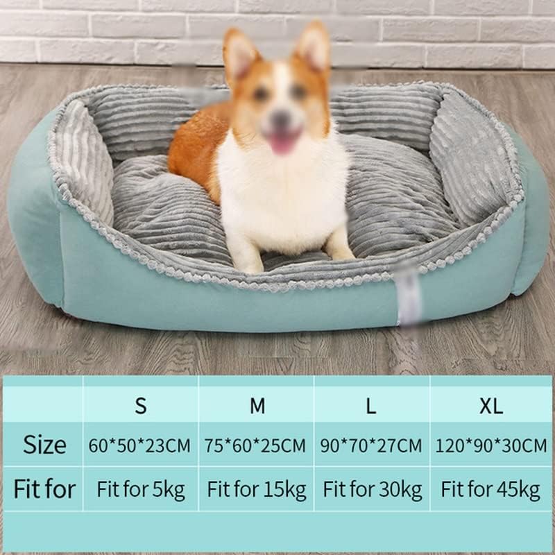 Scdzs Pet Dog Bed de cachorro Inverno quente Cedro de cães Cama de cachorro macia