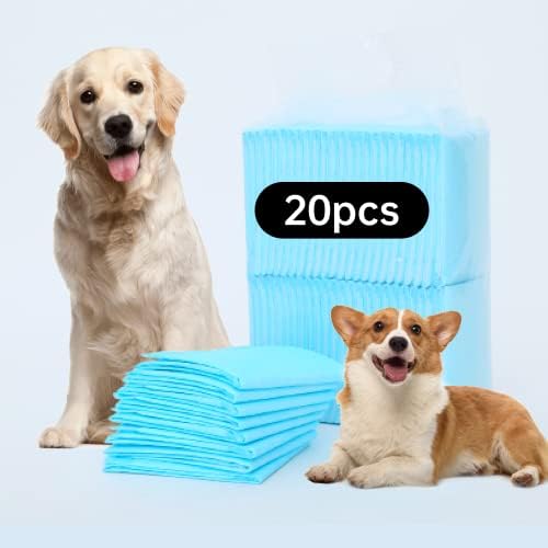 Viinice extra-absorventes almofadas de cachorro, almofadas de xixi de 7 camadas à prova de vazamentos para urina mais rápida e maior