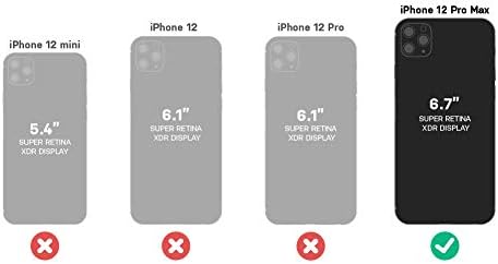 OtterBox Symmetry Clear Series Case para iPhone 12 Pro Max - Shell chocado
