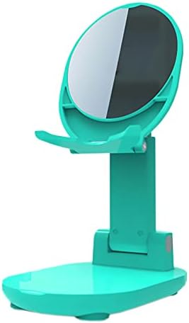 ABAIPPJ Smartphone Mount Cradle Portable Universal Desktop Stand Stand Tablet Stand Stand Cell Phone Portador - Verde claro