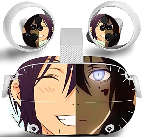 Manga Noragami - Oculus Quest 2 Skin VR 2 Skins Headsets and Controllers Sticker Protective Decal