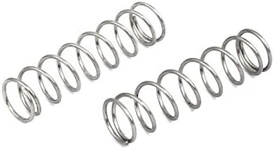 Aexit 0,7mmx8mmx30mm 304 Springs aço inoxidável compressão de compressão Springs Springs 10pcs