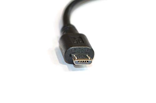 Cabo USB curto ângulo reto USB - para Micro B - Black