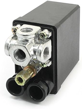 Aexit UL listado Controle compressor elétrico de ar reparando Válvula de controle de pressão 175psi 4-porta 1/4pt