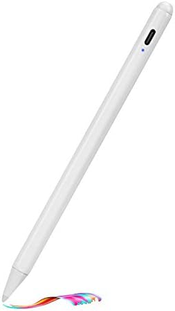 2022 Lápis de caneta para iPad 9th Generation, Magnetic e Palm rejeição com caneta com ponta de ponta fina de 1,5 mm de ponta fina