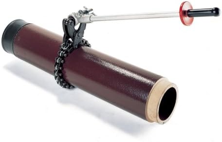 Ridgid 32900 Modelo 246 Cortador de tubo de solo, cortador de tubos de corrente de 1-1/2 polegadas a 6 polegadas, vermelho