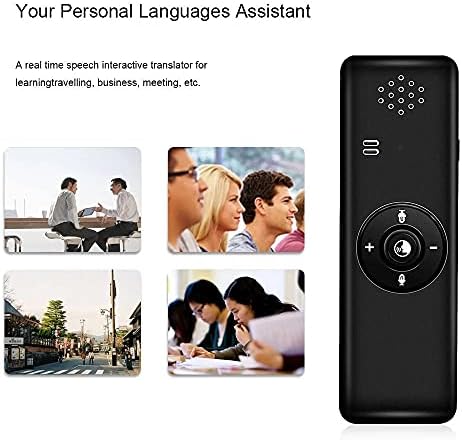 DLOETT T11 Bluetooth Smart Translation Tradução Voice Stick Interpretando o tradutor de troca de idiomas estrangeiros