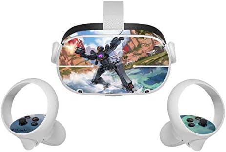Battle Royale Legend Shooting Video Video Game Oculus Quest 2 Skin VR 2 Skins Headsets and Controllers Sticker Protetive