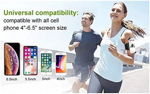 Coldre para a braçadeira Samsung Galaxy A21 - Flexsport, braçadeira ajustável para treino e correr para a Samsung Galaxy A21 - Green