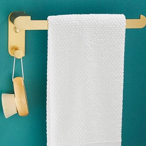 Rack de toalha CDYD ou suporte de papel higiênico feito de cobre com design de parede e à prova d'água para acessórios para o banheiro