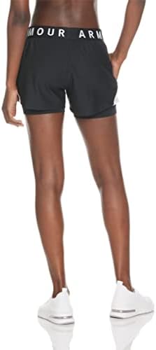 Under Armour feminino brincar com shorts 2 em 1