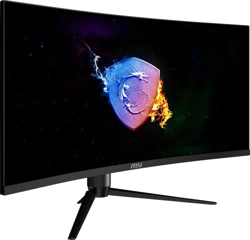 MSI MAG342CQM 1500R CURVATURA 21: 9 RAÇA DE ASPECTO BEZEL 1MS 3440 X 1440 144HZ TAXA DE AGRAVELE