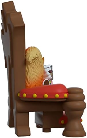 Figura de vinil de pêlo de pêlo Bad Fur Day de YouTooz Conker, videogame licenciado oficial licenciado da Conkers Bad Fur Day Game,