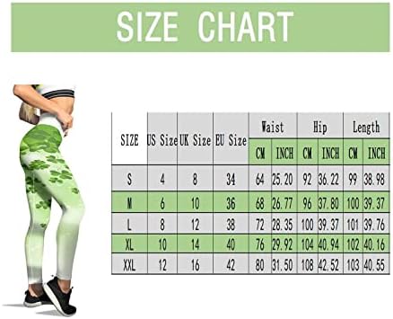 Levante calças de ioga Pontas de impressão Boa calça Pilates Leggings femininas Paddystripes verdes em execução para impressão de