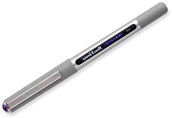 canetas de rollerball de visão uni-bola, 0,7 mm, cores variadas, 12 pacote
