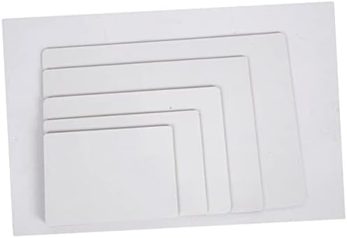 TOFFICU 5PCS Mini Placas brancas de quadro branco para crianças Planner White Board Planner Placa pequena quadro