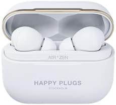 Plugs happy ar 1 zen - moda e premium verdadeiros fones de ouvido sem fio - 30 horas de duração da bateria - cancelamento