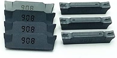 Cutter de moagem de carboneto 10 peças de DGR3003J IC908 / DGR3003C IC908 Grooving de carboneto Inserir ferramenta CNC: