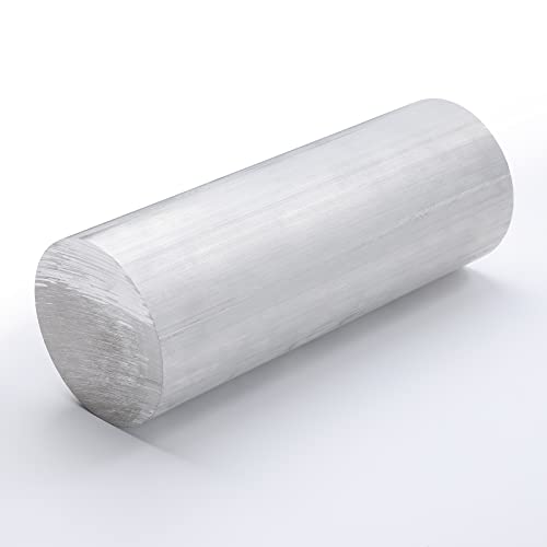 3 diâmetro 6061 haste redonda de alumínio 7,8 de comprimento,+0/ -.02 T6511, extrudado, 3,0 de diâmetro de torno de torno