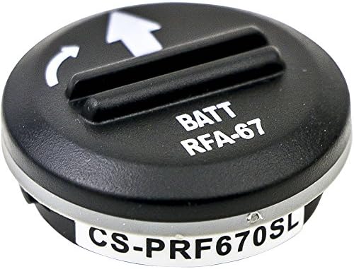 Substituição da bateria para colar de controle de casca premium SBC-18 SBC-6 RFA-67D-11 RFA-67