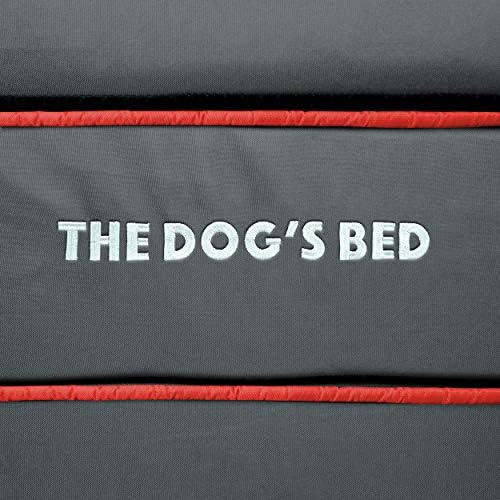 Tampa externa de substituição apenas para a cama do cachorro, tecido de oxford lavável, extra grande 46 ”x 28” x 6 ”