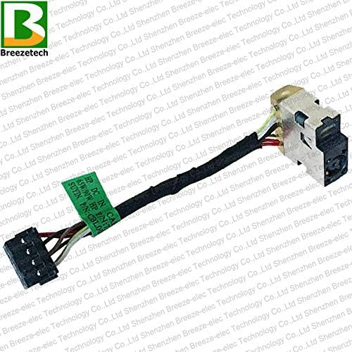 Breezetech DC Power Socket Cable Port Harness Free para HP 14-F 15-N 15-N222SA 15-N033CL 14-F023CL 14-F020US 14-F027CL