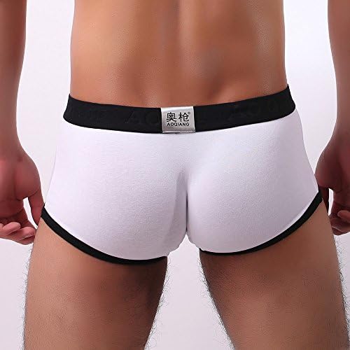 BMISEGM Mens boxers roupas íntimas masculinas de roupas íntimas de roupas íntimas masculinas