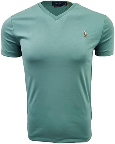 Camiseta polo ralph lauren masculino de pescoço clássico