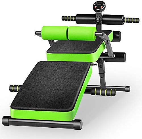 Dulplay Bancada de peso ajustável Declinar o peso plano Pressione Fitness Fitness Multiouse Folding for Home Gym, Banco de Fitness