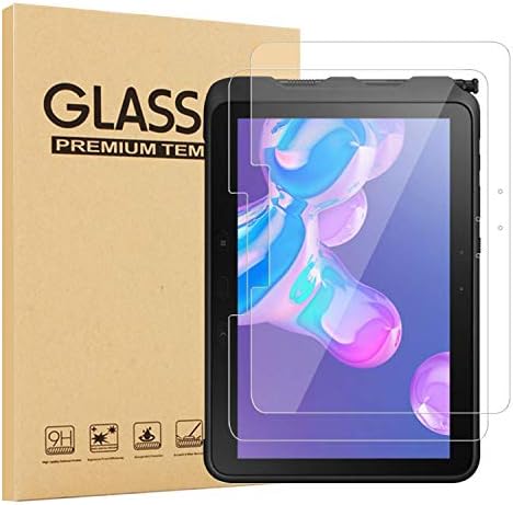 [2-PACK] Protetor de tela de vidro Epicgadget para Samsung Galaxy Tab Active4 Pro/Tab Active Pro 10.1 Sm-T540/T545/T547 Lançado