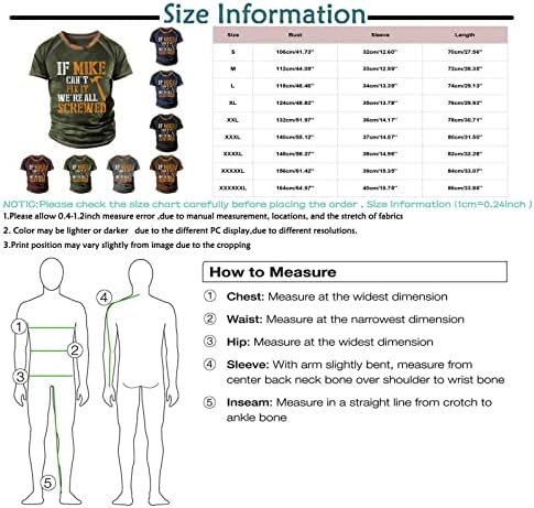 Camisetas gráficas engraçadas para homens plus size letra de impressão camisetas O-Gobes Camisa de Manga Curta 2023 Tops casuais