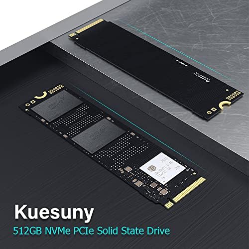 KueSuny 512GB M.2 2280 PCIE GEN 3X4 NVME SSD interno, unidade de estado sólido, até 2000 MB/s para Latop e PC