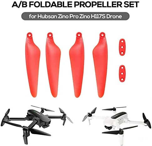 MOUDOAUER A/B HONET Set Blade dobrável Prop 26G para Hubsan Zino Pro H117S Drone Spare Part Acessório