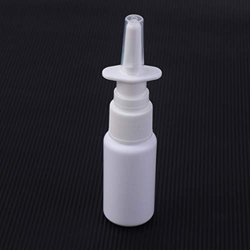 Cura de 200pcs branco vazio reabastecido nasal garrafa de garrafa de garrafa de injeção