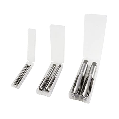 Ferramentas de broca para a mão direita Ferramentas manuais Torneiras métricas de rosca Torneiras de rosca de metal 2pcs