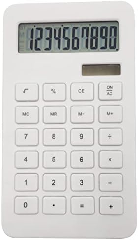 Calculadora básica do tipo CLT-130 alimentada por bateria e painel solar com LCD de 10 dígitos para casa, escritório