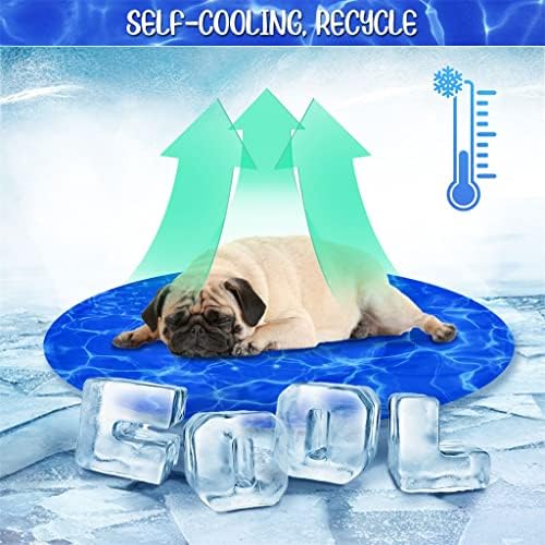 TJLSS Dog Pad para refrigeração de verão Pet Automication bloco de gelo cachorro dormindo cachorro Pet Kennel Cama de cachorro
