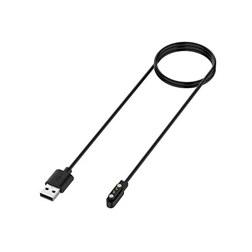 Cabo USB YiQungo para IMFRCHCS C60 Fitness Tracker, Carregador de cabo de carregamento USB universal para pulseira inteligente