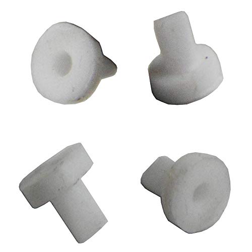 10 peças mini válvula de pato de pato de silicone branca vedação de retenção unidirecional 5 x 2 x 5,2 mm líquido e refluxo de gás prevenir